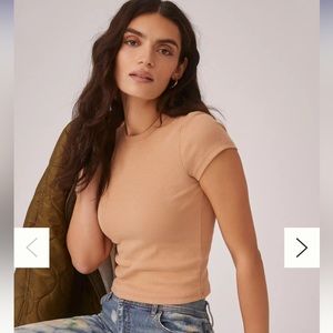 The Blair Baby Tee by Maeve: Cropped Edition